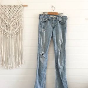 Abercrombie and Fitch Light Wash Jeans